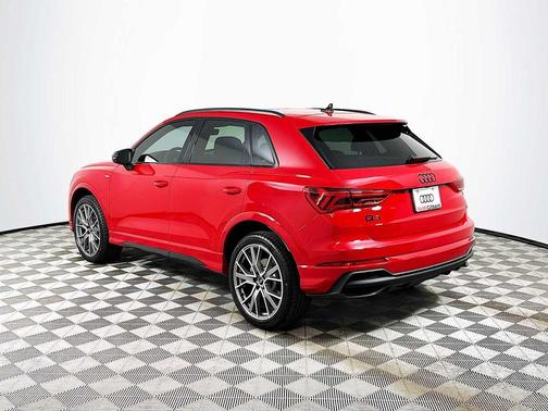 Progressive Red Metallic 2025 Audi Q3 45 S line Premium Plus