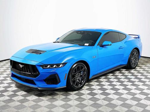 Grabber Blue Metallic 2024 Ford Mustang GT Premium