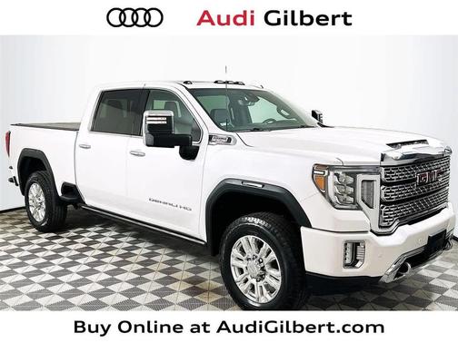 White Frost Tricoat 2021 GMC Sierra 2500 Denali
