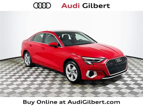 Tango Red Metallic 2022 Audi A3 Premium Plus