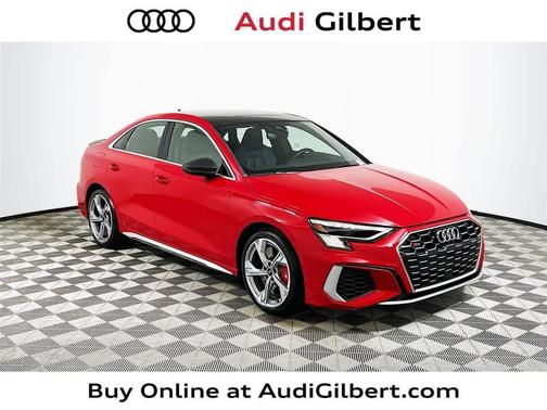 TANGO RED 2023 Audi S3 Prestige TFSI quattro S tronic