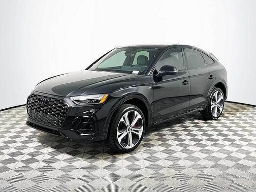 Mythos Black Metallic 2025 Audi Q5 45 S line Premium Plus