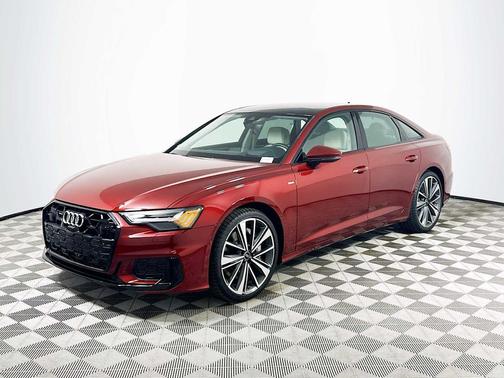 Grenadine Red Metallic 2025 Audi A6 55 Prestige