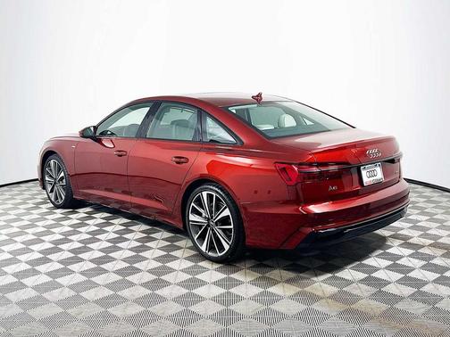 Grenadine Red Metallic 2025 Audi A6 55 Prestige