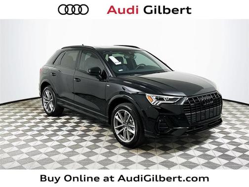 Mythos Black Metallic 2025 Audi Q3 Premium 45 TFSI S line quattro Tiptronic