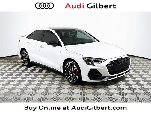 GLACIER WHT MET 2026 Audi S3 TFSI quattro S tronic