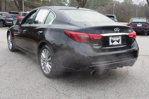 Midnight Black 2022 INFINITI Q50 LUXE