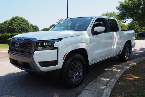 White 2026 Nissan Frontier SV
