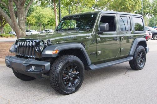 Sarge Green Clearcoat 2022 Jeep Wrangler Unlimited Sport