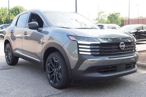 Gun Metallic 2026 Nissan Kicks SR