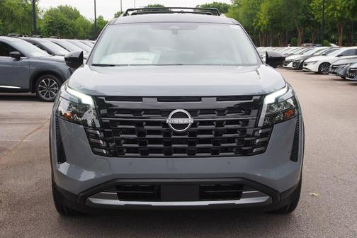 Boulder Gray Metallic 2026 Nissan Pathfinder Platinum