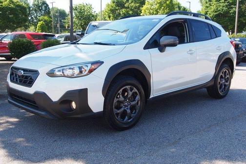 Crystal White Pearl 2021 Subaru Crosstrek Sport
