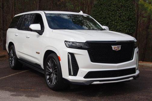 Crystal White Tri-Coat 2024 Cadillac Escalade V-Series
