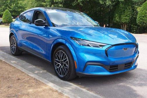 Blue Metallic 2025 Ford Mustang Mach-E Premium