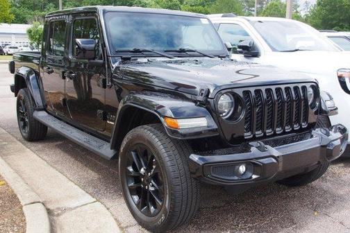 Black Clearcoat 2021 Jeep Gladiator Overland