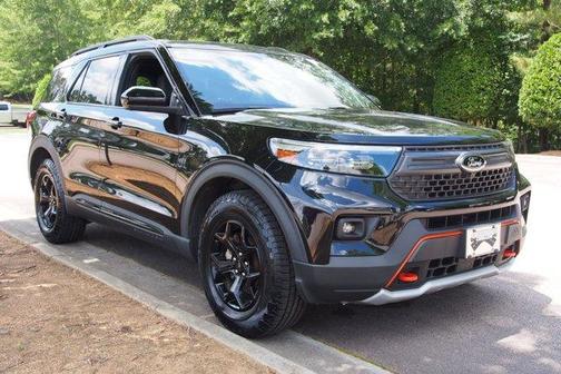 Black Metallic 2022 Ford Explorer Timberline