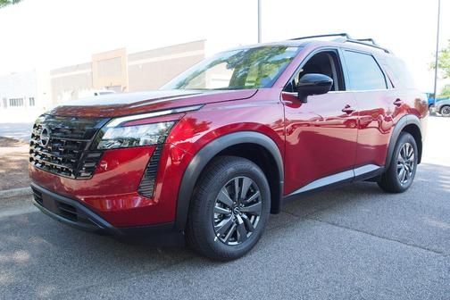 Scarlet Ember 2026 Nissan Pathfinder SV