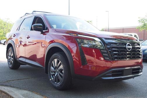 Scarlet Ember 2026 Nissan Pathfinder SV