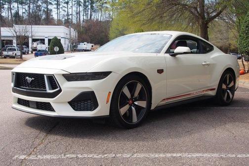 Wimbledon White 2025 Ford Mustang GT Premium