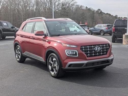 Red 2025 Hyundai VENUE Limited