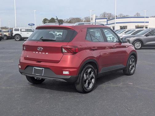 Red 2025 Hyundai VENUE Limited