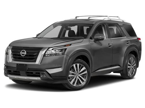 Gun Metallic 2024 Nissan Pathfinder Platinum