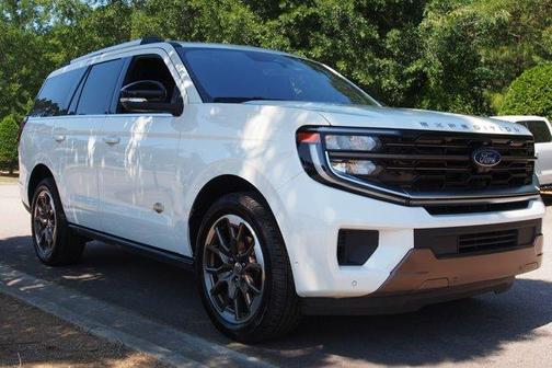 White Metallic 2025 Ford Expedition King Ranch
