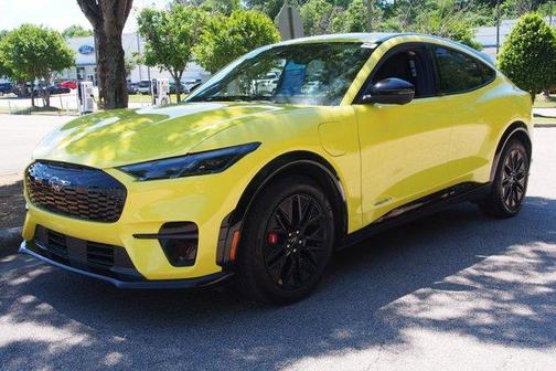 Yellow 2025 Ford Mustang Mach-E Premium
