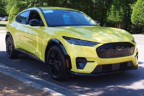 Yellow 2025 Ford Mustang Mach-E Premium