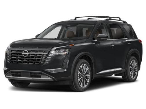 Gun Metallic 2026 Nissan Pathfinder Platinum