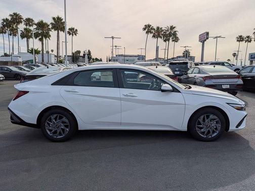 White 2026 Hyundai ELANTRA HEV Blue