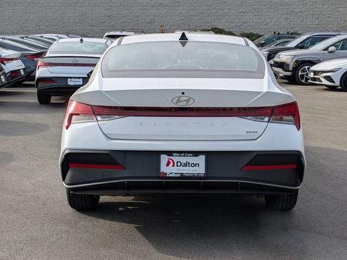 White 2026 Hyundai ELANTRA HEV Blue