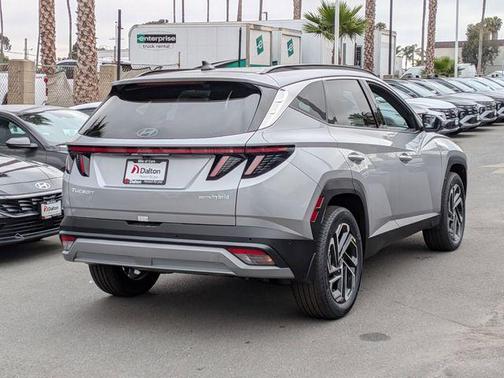 Shimmering Silver 2026 Hyundai TUCSON Hybrid Limited
