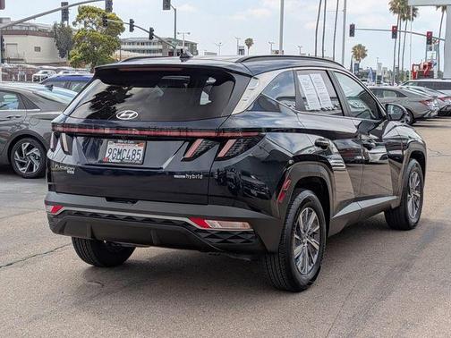 Deep Sea 2023 Hyundai TUCSON Hybrid Blue