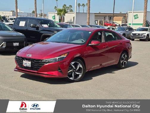 Red 2023 Hyundai ELANTRA SEL