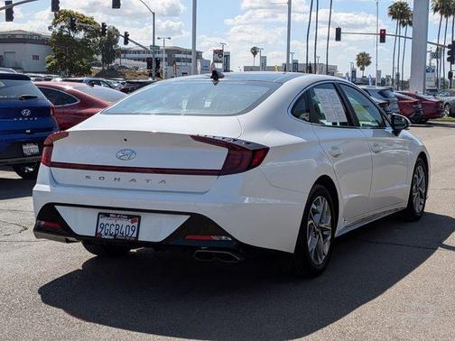 White 2023 Hyundai SONATA SEL