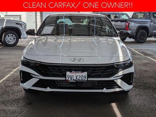 White 2025 Hyundai ELANTRA HEV SEL