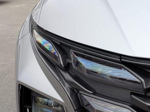 Shimmering Silver 2026 Hyundai TUCSON Hybrid Blue SE