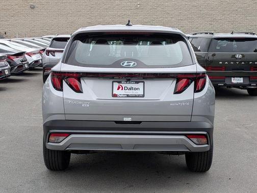 Shimmering Silver 2026 Hyundai TUCSON Hybrid Blue SE