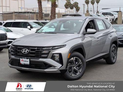 Shimmering Silver 2026 Hyundai TUCSON Hybrid Blue SE