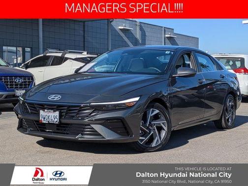 Gray 2025 Hyundai ELANTRA HEV Limited