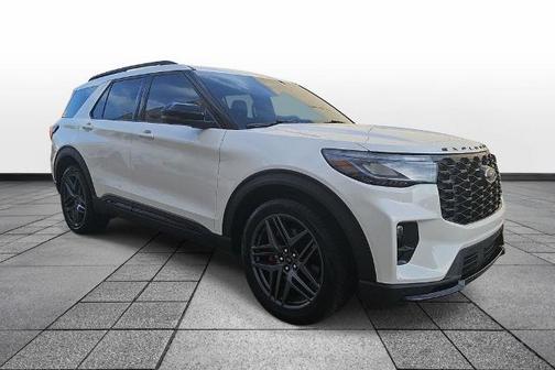 STAR WHITE MET TRI-COAT 2025 Ford Explorer ST