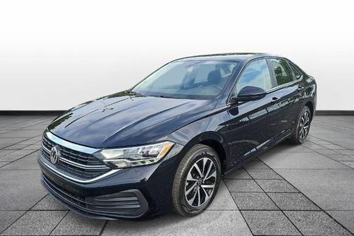 Deep Black Pearl Effect 2024 Volkswagen Jetta 1.5T S