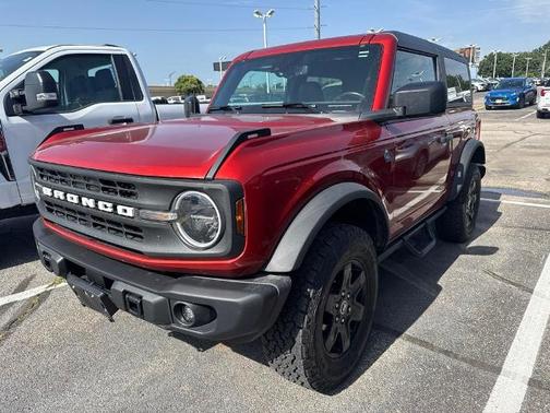 HOT PEPPER RED MET TINT CC 2024 Ford Bronco BLACK DIAMOND