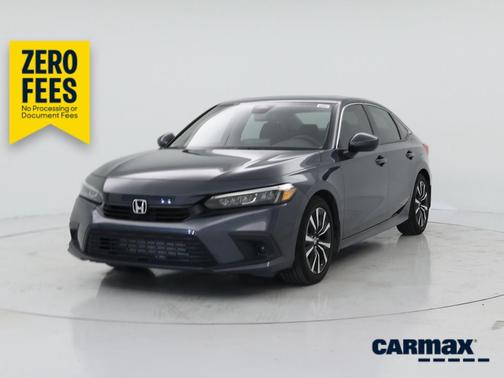 Gray 2023 Honda Civic EX