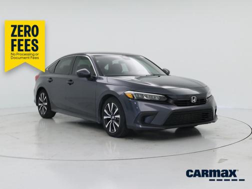Gray 2023 Honda Civic EX