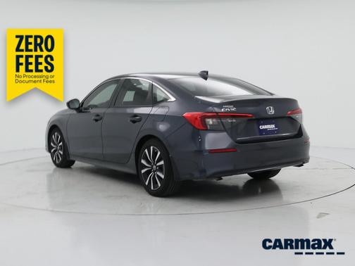 Gray 2023 Honda Civic EX