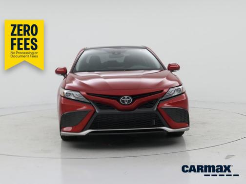 Red 2022 Toyota Camry XSE