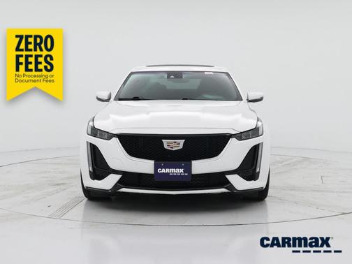 White 2022 Cadillac CT5 Sport