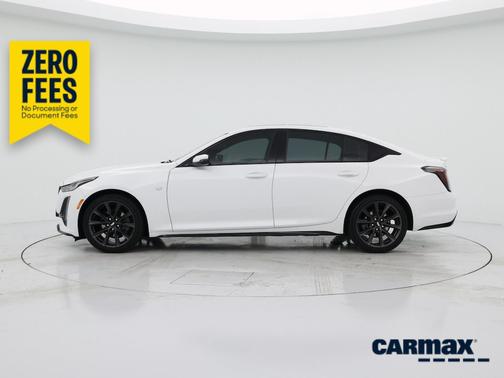White 2022 Cadillac CT5 Sport